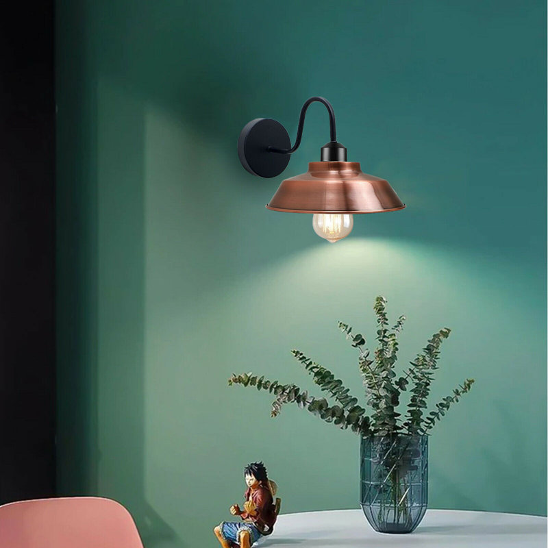Mcquiston Armed Sconce, Copper