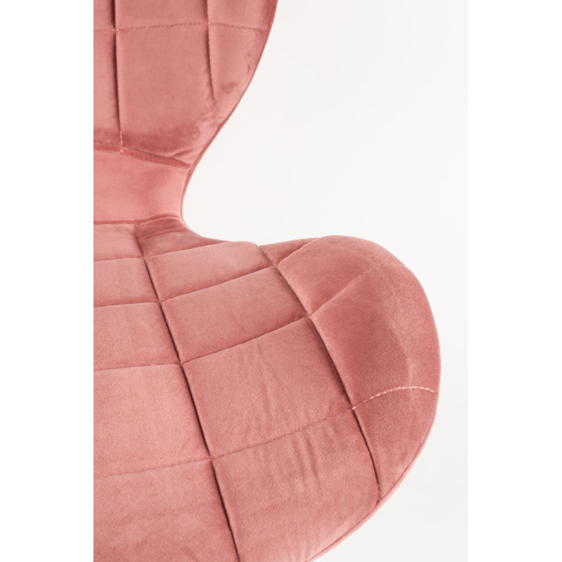 OMG LL Upholstered Dining Chair, Pink