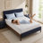 Premium Ergonomic Mattress Pad with Cooling Knit Fabric