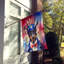 Drapeau patriotique de la maison américaine-112698708