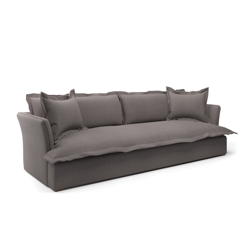 Haven Sofa, Nevis Graphite, 3, 32" H x 72" W x 40" D