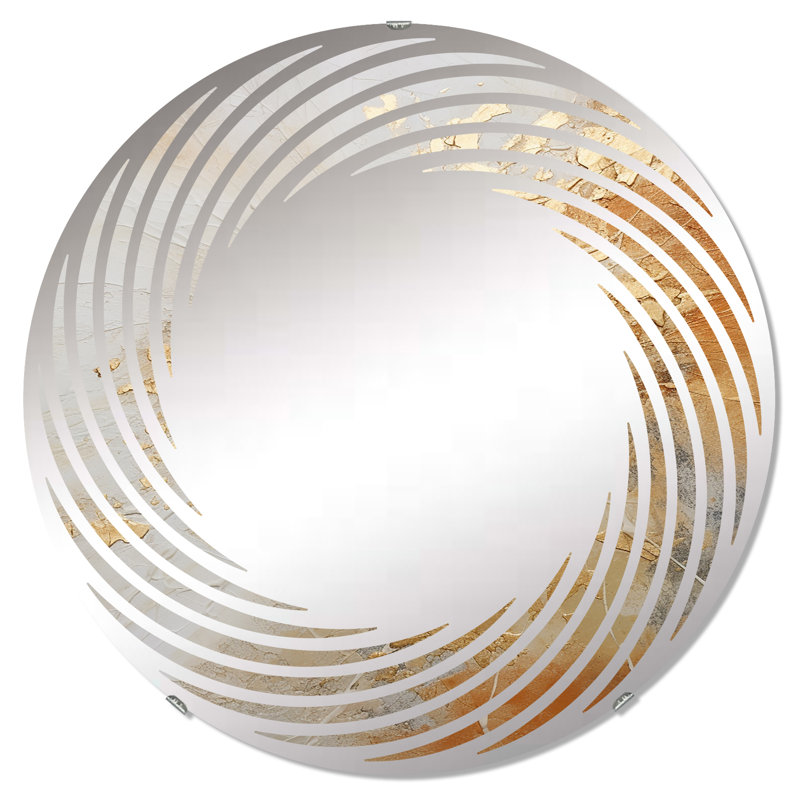 Miroir mural Spiral, 31,4 po x 31,4 po