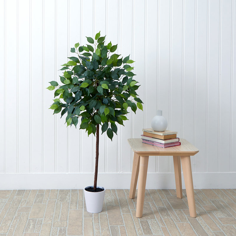 Zapata 48'' Faux Ficus Tree in Planter