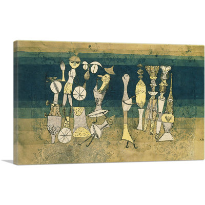 «Comedy 1921» par Paul Klee - reproduction d'art sur toile tendue