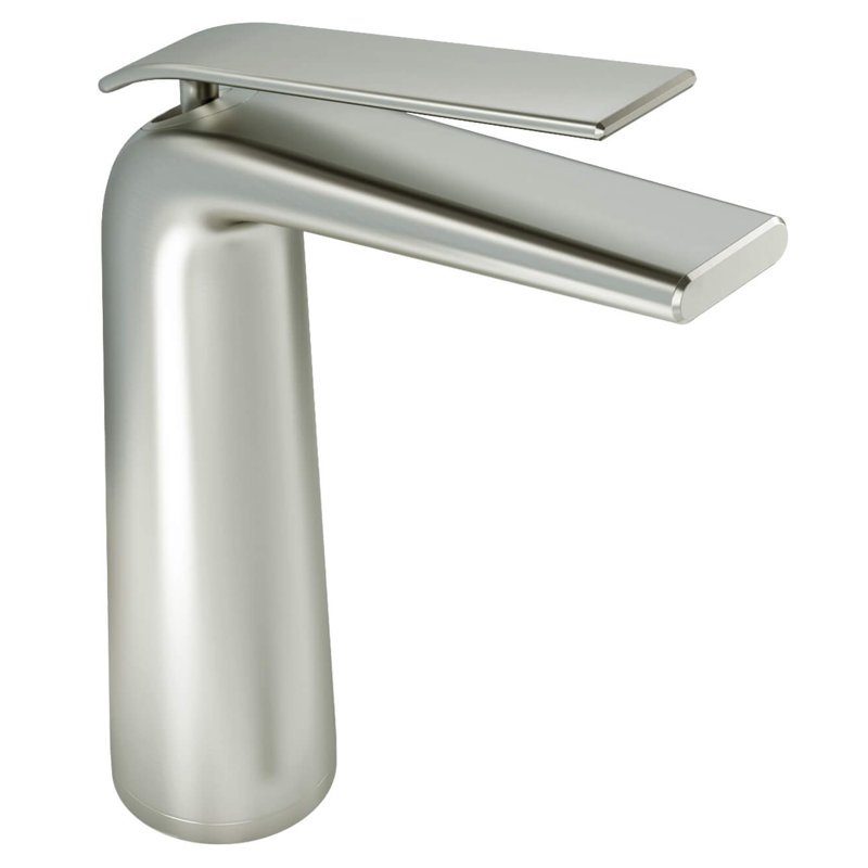 Modulus Monob Vessel Sink Bathroom Faucet, Brushed Nickel