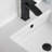 STYLISH Horizon Modish 19-1/2"L White Rectangular Undermount Bathroom Sink