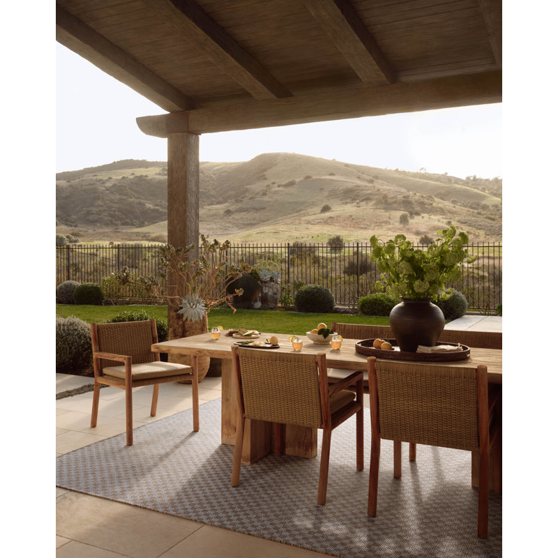 Topanga Natural and Silver Geometric Synthetic Area Rug 7'-10" x 10'