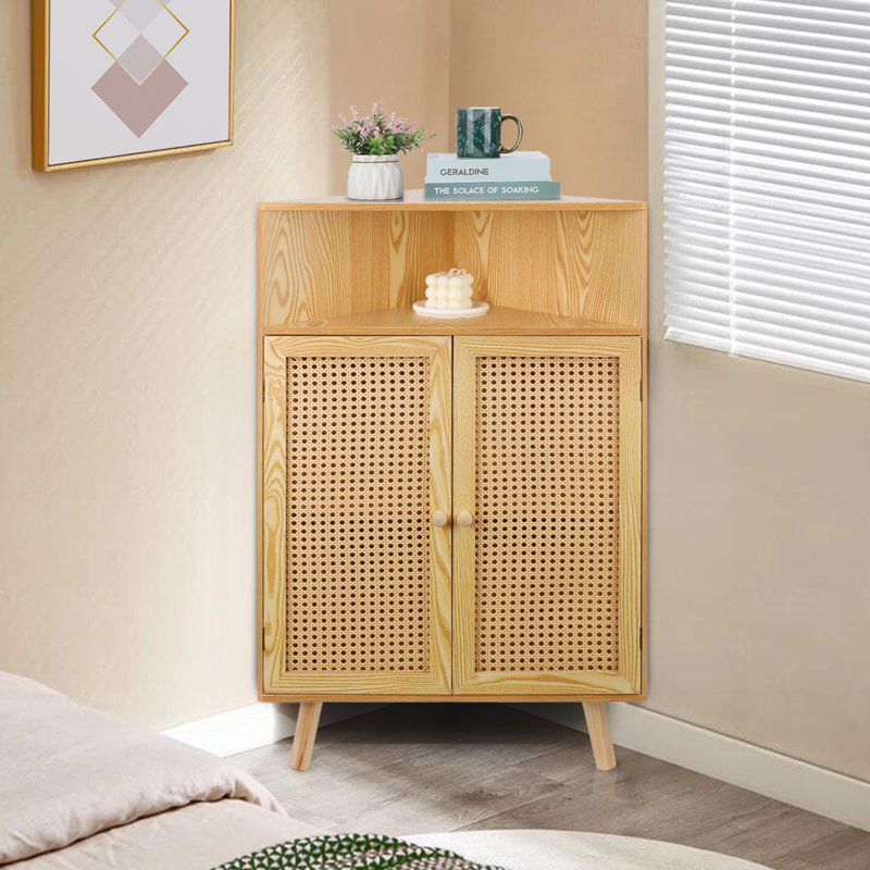 Buffet décoratif Lundman, Beige / bois