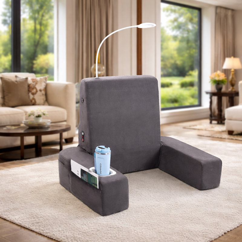 Méridienne à dossier carepeutique avec massage par vibration et chaleur