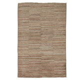 Hand Knotted Wool Area Rug in Multi