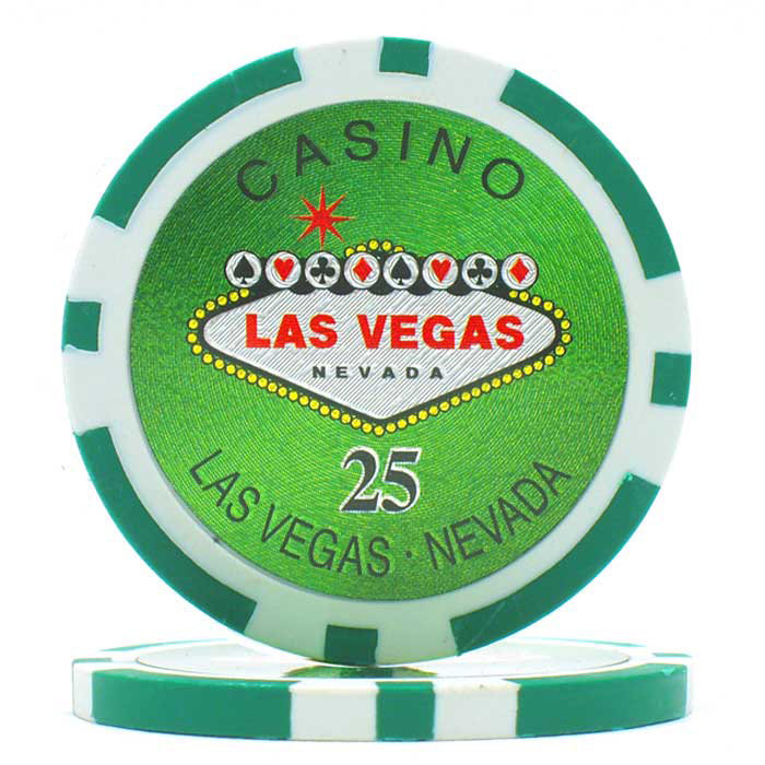 Las Vegas Trademark Global Plastic Poker Chips