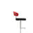 Oksen Swivel Upholstered Adjustable Height Counter Stool with Metal Frame-2047038155