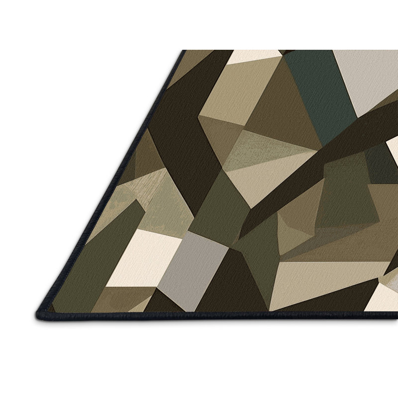 Hunter Terrain Rug, Square 8'