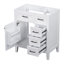 Meuble-lavabo de 30 po sans lavabo, base d'armoire seulement, armoire de salle de bain avec tiroirs, structure solide et panneau en bois aggloméré-2079184333