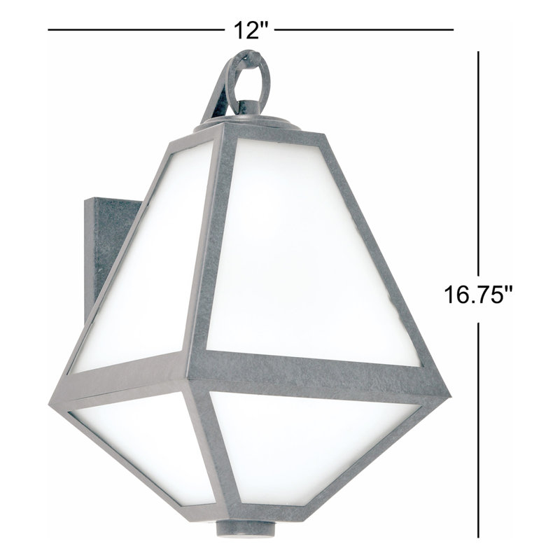 Glacier 2 - Light Outdoor Wall Lantern