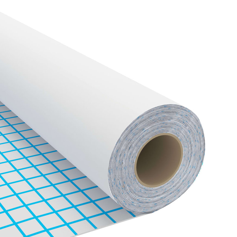 Abdillahi Self-adhesive Furniture Film 500 x 90 cm PVC, White