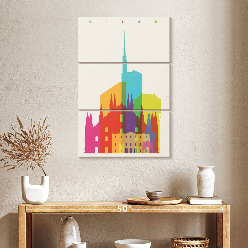 Masam Vibrant Milan, 38" H x 24" W