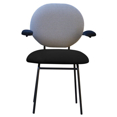 Plum Upholstered Armchair