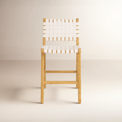 Alston Leather Stool