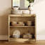 Armoire d'appoint moderne avec 2 portes en verre, commode d'appoint multifonctionnelle avec grand rangement et tablette réglable-235670845