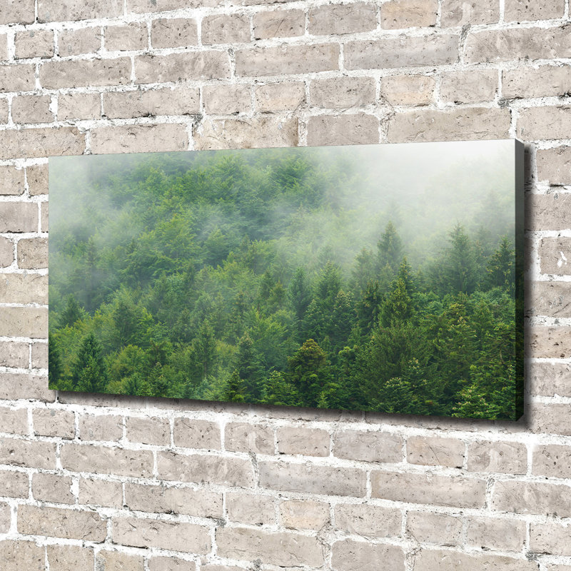 Mysterious Forest - Wrapped Canvas Print, Glass, 70cm H x 100cm W 