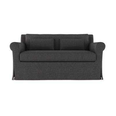 Ludlow Rolled-Arm Skirted Loveseat