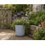 Ashley Round Egg Planter, Concrete Effect, Indoor and Outdoor Round Plant Pot with Drainage Hole-599791375-599791368