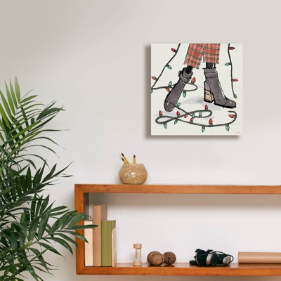 «Holiday Fashionistas 6» par Anne Tavoletti, art mural sur toile