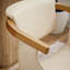 Chaise pivotante rembourrée en similicuir Wathen-2049516239