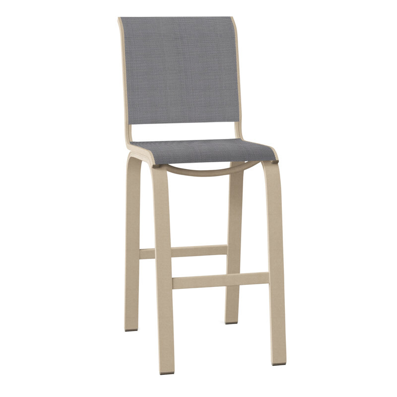 Tabouret de bar 29,5 po Holna, Titane Sunbrella®, Désert texturé