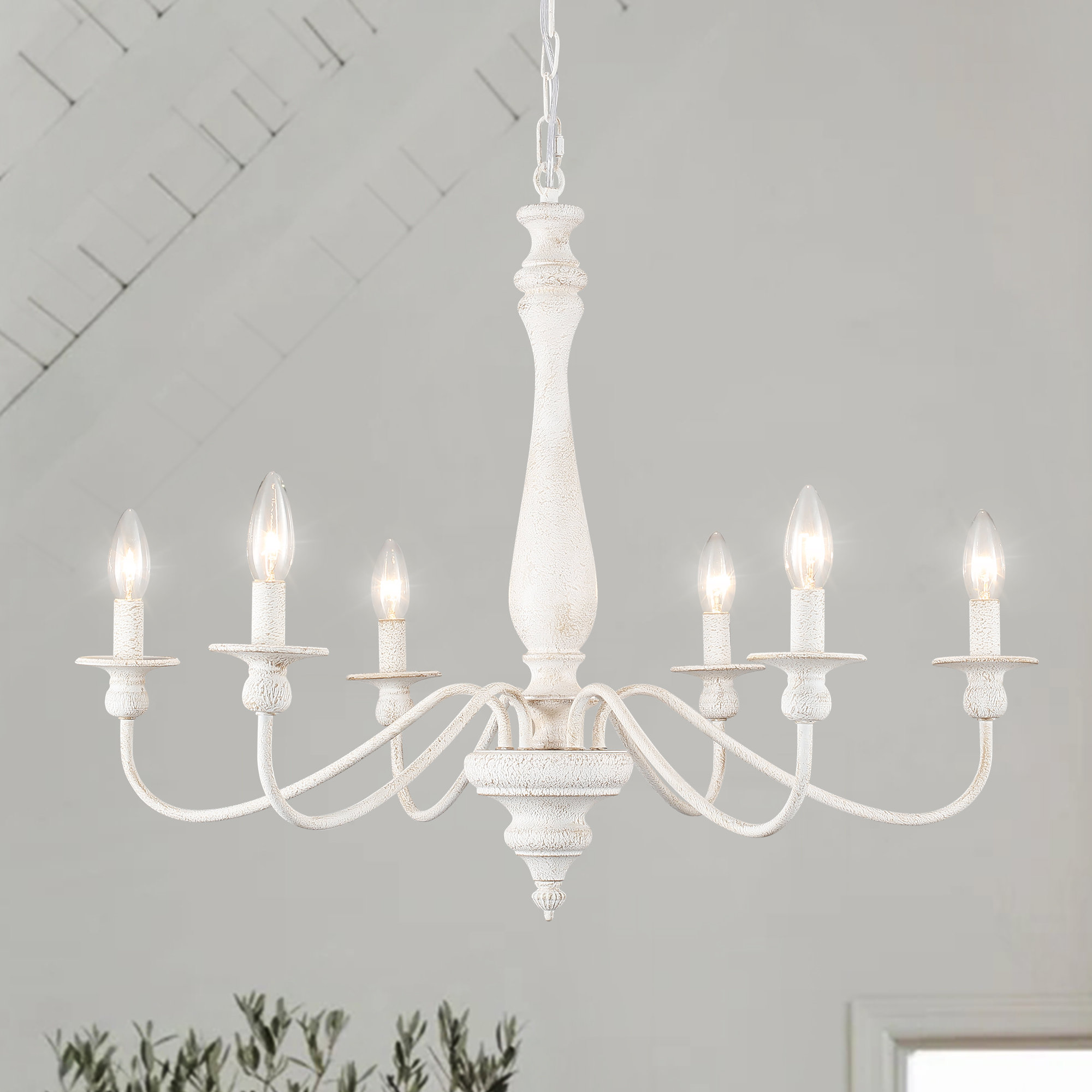 Ophelia & Co. Quidong 6 - Light Dimmable Classic / Traditional Chandelier &  Reviews