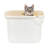 IRIS Plastic Enclosed Litter Box