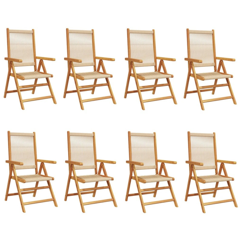 Thionville Patio Dining Accent Chair, Beige
