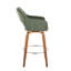 Tabouret de bar à hauteur fixe avec pivot-1021308681