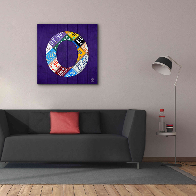 «O» par Design Turnpike, H 37 po x l 37 po x P 1,5 po