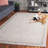 Reggio Ebony Hand Tufted Wool Cotton Rug in Gray/Beige-1519996715