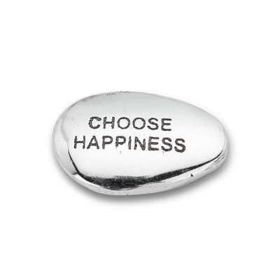 Remplissage de vase gravé «Pebble-Select Happiness»