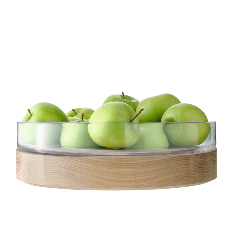 Lotta Glass Fruit Bowl