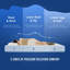 Matelas Matelas en mousse viscoélastique gélifiée rafraîchissante de 6 pouces avec housse lavable certifiée CertiPUR-US pour un sommeil frais et soulager la pression-87036411