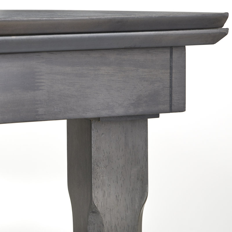 Extendable Solid Wood Base Dining Table