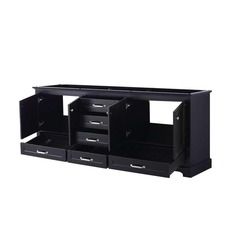 Dukes 80 in W x 22 in D Double Bath Vanity, Espresso