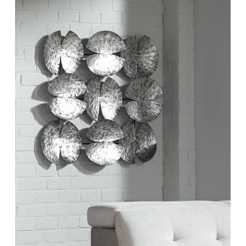 Ginko Leaf Metal Wall Décor