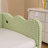 Cozy Gingham Daybed With Trundle Twin Size Sofa Bed No Box Spring Needed, With USB Port And Adorable Wave Shaped, Linen Fabric, Green-1227097536