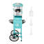 Machine à maïs soufflé avec chariot, roues et bouilloire 10 oz avec 3 cuillères en plastique-125095202