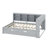 Daybed Including Trundle, Storage Shelf and USB Ports, Multi-Functional Design for Apartments-306670695