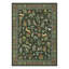 Tapis de jardin lavable à motif floral lavable 5 x 7 tapis antidérapant, tapis pour animaux botaniques, revêtement de sol à poils courts doux et sans perte de poids, tapis pliable mince pour chambre à coucher, chambre de bébé, vert-1711026852-1707989849