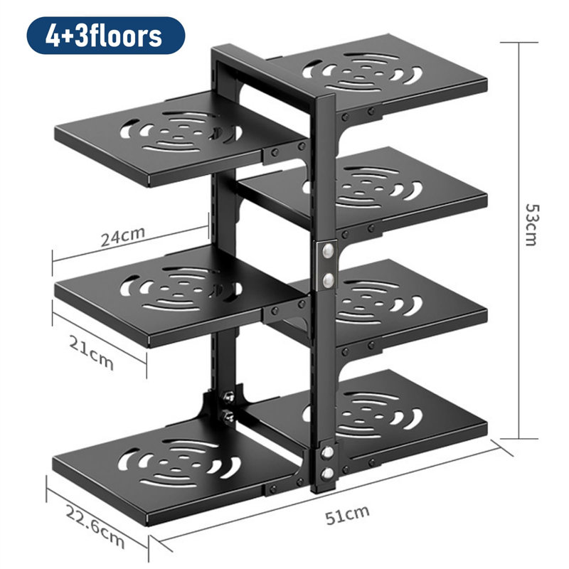 Steel Free Standing Pot Rack