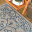 Tapis gris / bleu marine Hagerman-944612605