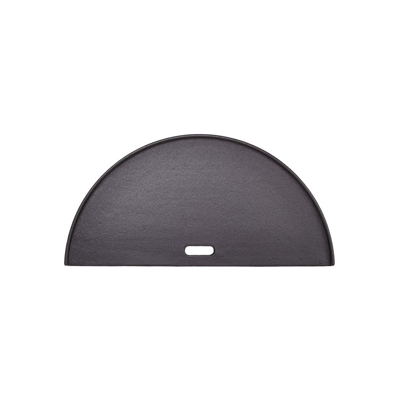 Kamado Joe Half Moon Cast Iron Reversible Grill Griddle for 18 in. ClassicJoe