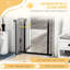 Pressure Mounted Pet Gate With Door